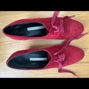 Vintage Perry Ellis Suede Shoes